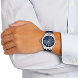  Shop Authentic Maurice Lacroix Aikon Automatic Blue Dial Blue Leather Strap Watch For Men - AI6008-ss001-430-1 - Luxxuri