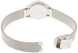  Shop Authentic Calvin Klein Minimal Grey Dial Silver Mesh Bracelet Watch for Women - K3M2312X - Luxxuri