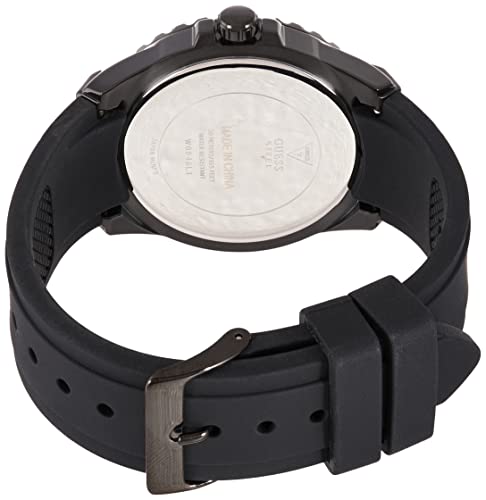  Shop Authentic Guess Starlight Black Dial Black Rubber Strap Watch for Women - W0846L1 - Luxxuri