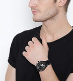  Shop Authentic Guess Fleet Chronograph Black Dial Black Rubber Strap Watch for Men - W0971G1 - Luxxuri