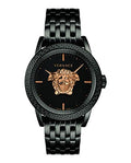  Shop Authentic Versace Palazzo Empire Black Dial Black Steel Strap Watch for Men - VERD00518 - Luxxuri