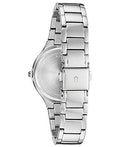  Shop Authentic Bulova Crystal Collection Mother of Pearl Dial Silver Steel Strap Watch for Women - 96L263 - Luxxuri