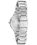  Shop Authentic Bulova Crystal Collection Mother of Pearl Dial Silver Steel Strap Watch for Women - 96L263 - Luxxuri