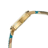  Shop Authentic Burberry Heritage Gold Dial Blue Leather Strap Watch for Women - BU9112 - Luxxuri