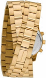  Shop Authentic Michael Kors Runway Chronograph Analog Gold Dial Gold Steel Strap Watch for Women - MK7452 - Luxxuri