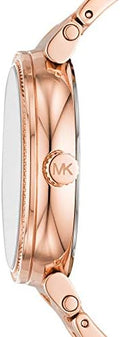  Shop Authentic Michael Kors Sofie Quartz Rose Gold Dial Rose Gold Steel Strap Watch For Women - MK4335 - Luxxuri