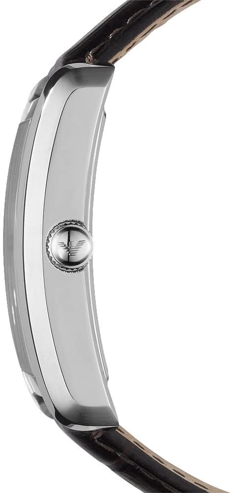  Shop Authentic Emporio Armani Classic Brown Dial Brown Leather Strap Watch For Men - AR1605 - Luxxuri