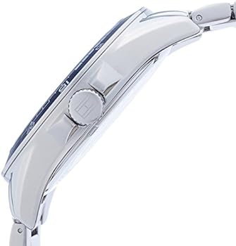  Shop Authentic Tommy Hilfiger Erik Chronograph Blue Dial Silver Steel Strap Watch for Men - 1791366 - Luxxuri