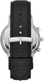  Shop Authentic Emporio Armani Giovanni Analog Black Dial Black Leather Strap Watch For Men - AR11431 - Luxxuri