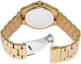  Shop Authentic Michael Kors Lenox Three Hand Silver Dial Gold Steel Strap Watch For Women - MK7361 - Luxxuri