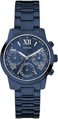 Shop Authentic Guess F14 Chronograph Analog Blue Dial Blue Steel Strap Watch For Women - W0448L5 - Luxxuri
