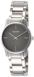  Shop Authentic Calvin Klein City Grey Dial Silver Steel Strap Watch for Women - K2G23144 - Luxxuri