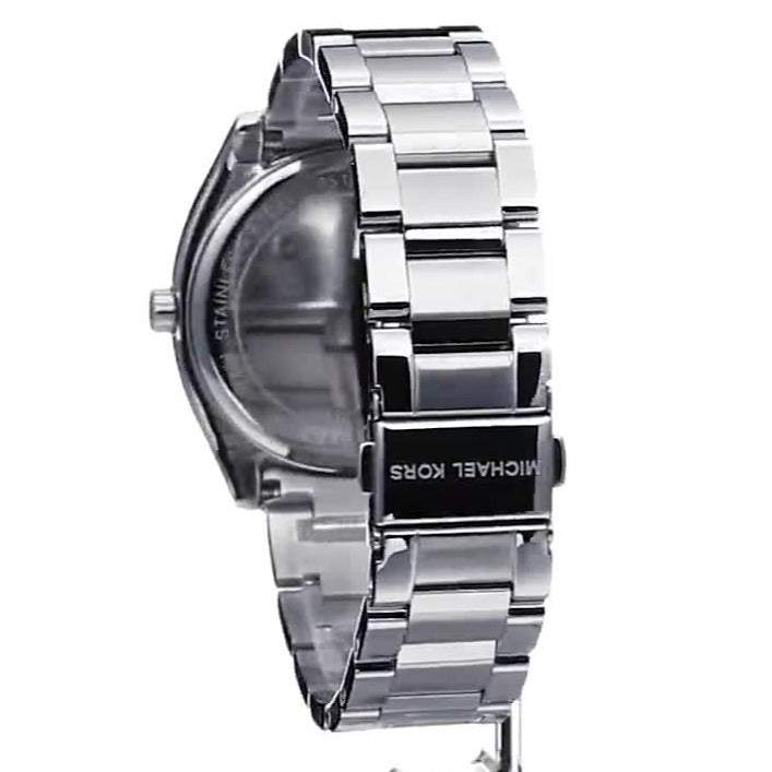 Shop Authentic Michael Kors Bryn Quartz Silver Dial Silver Steel Strap Watch For Women - MK6133 - Luxxuri