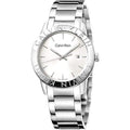  Shop Authentic Calvin Klein Steady Silver Dial Silver Steel Strap Watch for Women - K7Q21146 - Luxxuri