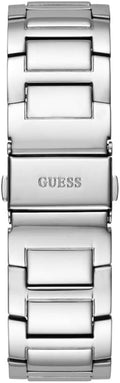 Guess Queen Quartz Silver Dial Silver Steel Strap Watch For Women - GW0464L1