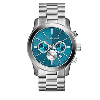  Shop Authentic Michael Kors Runway Quartz Blue Dial Silver Steel Strap Watch For Women - MK5953 - Luxxuri