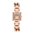 Shop Authentic Michael Kors Chain Lock Three-Hand Rose Gold Dial Rose Gold Steel Strap Watch for Women - MK4827 - Luxxuri