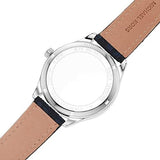  Shop Authentic Michael Kors Benning Three Hand Silver Dial Blue Leather Strap Watch For Men - MK8930 - Luxxuri