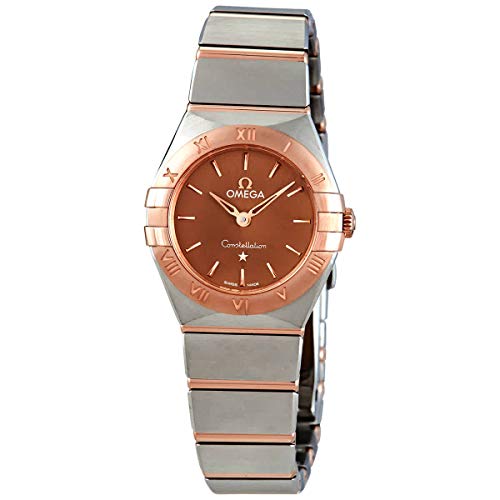  Shop Authentic Omega Constellation Quartz Brown Dial Silver Steel Strap Watch for Women - 131.20.25.60.13.001 - Luxxuri