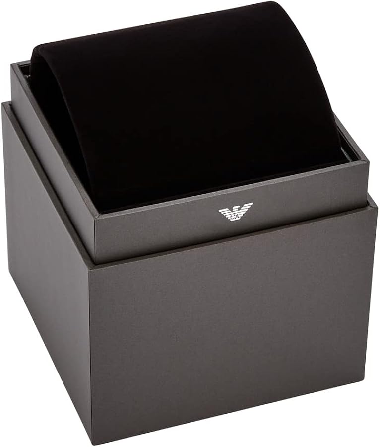  Shop Authentic Emporio Armani Meccanico Black Dial Black Steel Strap Watch For Men - AR60058 - Luxxuri