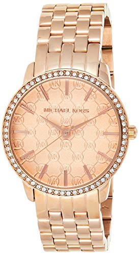  Shop Authentic Michael Kors Argyle Quartz Rose Gold Dial Rose Gold Steel Strap Watch For Women - MK3156 - Luxxuri