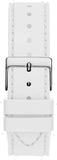 Shop Authentic Guess Princess Crystals Silver Dial White Silicone Strap Watch For Women - GW0439L1 - Luxxuri