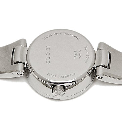  Shop Authentic Gucci Guccisima Quartz Black Dial Silver Steel Strap Watch For Women - YA134501 - Luxxuri