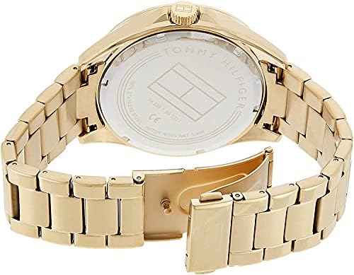  Shop Authentic Tommy Hilfiger Sport White Dial Gold Steel Strap Watch for Men - 1791365 - Luxxuri
