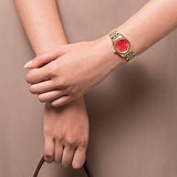  Shop Authentic Michael Kors Lexington Quartz Orange Dial Gold Steel Strap Watch For Women - MK3284 - Luxxuri