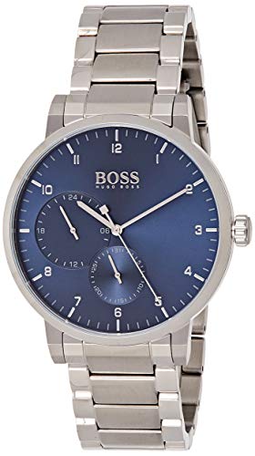  Shop Authentic Hugo Boss Oxygen Chronograph Blue Dial Silver Steel Strap Watch for Men - 1513597 - Luxxuri