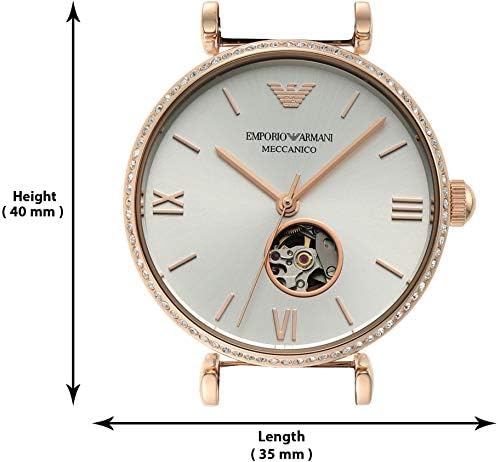  Shop Authentic Emporio Armani Gianni T-Bar Analog White Dial Two Tone Steel Strap Watch For Women - AR60019 - Luxxuri