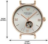  Shop Authentic Emporio Armani Gianni T-Bar Analog White Dial Two Tone Steel Strap Watch For Women - AR60019 - Luxxuri