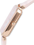  Shop Authentic Daniel Wellington Quadro Pressed Mother of Pearl Pink Dial Pink Leather Strap Watch For Women - DW00100508 - Luxxuri