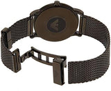 Shop Authentic Emporio Armani Luigi White Dial Black Mesh Bracelet Watch For Men - AR11046 - Luxxuri