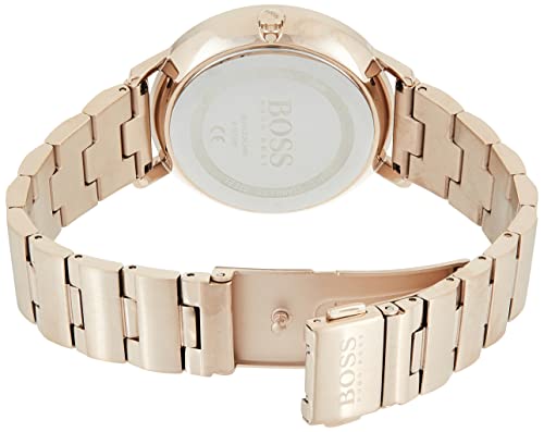  Shop Authentic Hugo Boss Prima Gold Dial Gold Steel Strap Watch for Women - 1502571 - Luxxuri