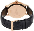  Shop Authentic Calvin Klein Post Minimal Rose Gold Dial Black Leather Strap Watch for Men - K7621201 - Luxxuri