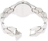  Shop Authentic Calvin Klein Snake Black Dial Silver Steel Strap Watch For Women - K6E23141 - Luxxuri