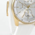  Shop Authentic Michael Kors Hadyn Chronograph White Dial White Rubber Strap Watch for Women - MK7484 - Luxxuri