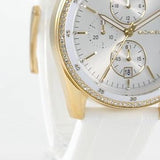  Shop Authentic Michael Kors Hadyn Chronograph White Dial White Rubber Strap Watch for Women - MK7484 - Luxxuri