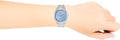 Versace V-Urban Light Blue Dial Silver Steel Strap Watch for Men - VELQ00419