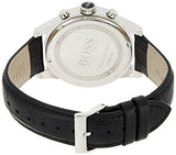  Shop Authentic Hugo Boss Jet Silver Dial Black Leather Strap Watch for Men - 1513282 - Luxxuri