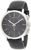  Shop Authentic Calvin Klein Posh Black Dial Black Leather Strap Watch for Men - K8Q371C1 - Luxxuri