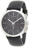  Shop Authentic Calvin Klein Posh Black Dial Black Leather Strap Watch for Men - K8Q371C1 - Luxxuri