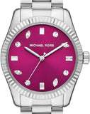  Shop Authentic Michael Kors Lexington Three-Hand Pink Dial Silver Steel Strap Watch For Women - MK7443 - Luxxuri