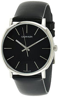  Shop Authentic Calvin Klein Posh Black Dial Black Leather Strap Watch for Men - K8Q311C1 - Luxxuri