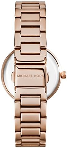  Shop Authentic Michael Kors Skylar Quartz Rose Gold Dial Rose Gold Steel Strap Watch For Women - MK5971 - Luxxuri