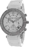  Shop Authentic Michael Kors Parker White Dial White Ceramic Strap Watch for Women - MK5654 - Luxxuri