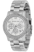 Shop Authentic Michael Kors Brinkley Silver Dial with Diamonds Silver Steel Strap Watch for Women - MK5083 - Luxxuri