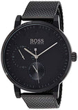  Shop Authentic Hugo Boss Oxygen Black Dial Black Mesh Bracelet Watch for Men - 1513636 - Luxxuri