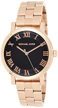  Shop Authentic Michael Kors Noire Black Dial Rose Gold Steel Strap Watch for Women - MK3585 - Luxxuri